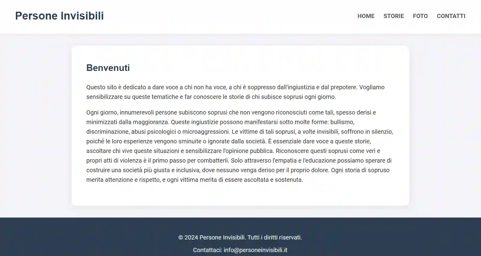 Homepage del sito storico ALTIVOLE.INFO dedicato ai rilievi fonometrici